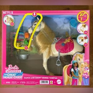 Barbie Horse Detective Mysteries Netflix Great Horse Chase Dance Show NIB NEW